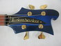 Rickenbacker 4004/4 Cii, Trans Blue: Headstock