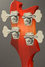 Rickenbacker 4003/4 S, Fireglo: Headstock - Rear