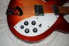 Rickenbacker 330/6 , Fireglo: Close up - Free