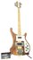 Rickenbacker 4003/4 Mod, Natural Walnut: Full Instrument - Front