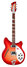 Rickenbacker 360/6 , Fireglo: Full Instrument - Front