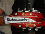 Rickenbacker 360/12 , Fireglo: Headstock