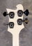 Rickenbacker 4004/4 Laredo, Snowglo: Headstock - Rear