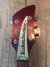 Rickenbacker 610/6 , Fireglo: Headstock