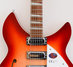 Rickenbacker 1993/12 Plus, Fireglo: Neck - Front