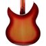 Rickenbacker 360/12 V64, Fireglo: Body - Rear