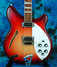 Rickenbacker 360/6 , Fireglo: Body - Front