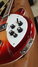 Rickenbacker 360/6 , Fireglo: Close up - Free2