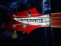 Oct 1973 Rickenbacker 4001/4 , Burgundy: Headstock