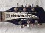 Rickenbacker 370/12 , Midnightblue: Headstock
