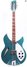 Rickenbacker 360/12 V64, Turquoise: Full Instrument - Front