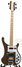 Rickenbacker 4003/4 , Natural Walnut: Full Instrument - Front