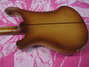 Rickenbacker 4001/4 Mod, Autumnglo: Body - Rear