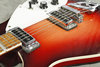 Rickenbacker 620/6 , Amber Fireglo: Close up - Free2