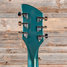 Rickenbacker 330/6 Mod, Turquoise: Headstock - Rear