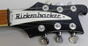 Rickenbacker 481/6 Mod, Jetglo: Headstock