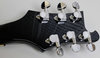 Rickenbacker 481/6 Mod, Jetglo: Headstock - Rear