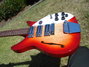 Rickenbacker 1996/6 f hole, Fireglo: Body - Front