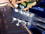 Rickenbacker B/6 LapSteel, Black: Headstock - Rear