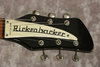 Rickenbacker 320/6 f hole, Jetglo: Headstock