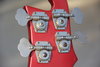 Rickenbacker 4001/4 Mod, Ruby: Headstock - Rear