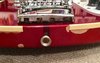 Rickenbacker 4001/4 , Burgundy: Close up - Free2