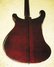 Rickenbacker 4001/4 , Burgundy: Body - Rear