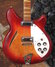 Rickenbacker 360/6 Mod, Fireglo: Body - Front