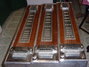 Rickenbacker Console 500/3 X 8 Console Steel, Mapleglo: Neck - Front