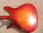 Rickenbacker 320/6 , Fireglo: Body - Rear