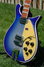 Rickenbacker 660/6 , Blueburst: Close up - Free