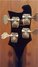 Rickenbacker 4001/4 Mod, Jetglo: Headstock - Rear