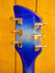 Feb 2006 Rickenbacker 620/6 , Blueburst: Headstock - Rear