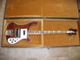 Rickenbacker 4001/4 , Burgundy: Close up - Free2