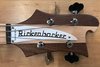 Rickenbacker 4003/4 S, Natural Walnut: Headstock