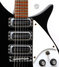 Rickenbacker 325/6 Mod, Jetglo: Close up - Free2