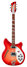 Rickenbacker 360/6 , Fireglo: Full Instrument - Front