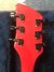 Rickenbacker 610/6 BH BT, Red: Headstock - Rear