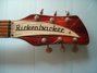 Rickenbacker 330/6 Mod, Fireglo: Headstock