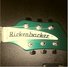 Rickenbacker 620/6 , Turquoise: Headstock
