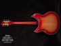 Rickenbacker 381/6 V69, Fireglo: Full Instrument - Rear