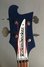 Rickenbacker 4001/4 , Azureglo: Headstock