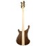 Rickenbacker 4003/4 , Natural Walnut: Full Instrument - Rear