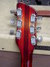 Rickenbacker 360/6 Mod, Fireglo: Headstock - Rear