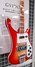 Rickenbacker 4003/4 , Fireglo: Neck - Front