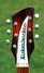 Rickenbacker 370/6 O.S., Moonglo: Headstock