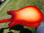 Rickenbacker 1996/6 f hole, Fireglo: Body - Rear