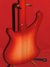 Rickenbacker 4003/4 Mod, Fireglo: Full Instrument - Rear