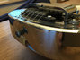 Rickenbacker NS 100/6 Mod, Silver: Close up - Free2