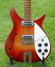 Rickenbacker 310/6 f hole, Fireglo: Body - Front